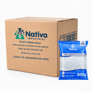 Percarbonato de Sódio - 500g CX de 40 unidades
